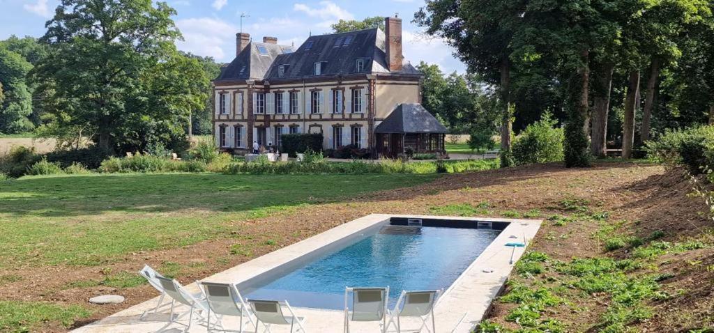 chambre d'hôte château de transières Ambenay Exterior foto